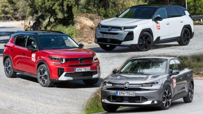 Tα οικογενειακά της Citroen είναι άνετα, ευρύχωρα και οικονομικά 