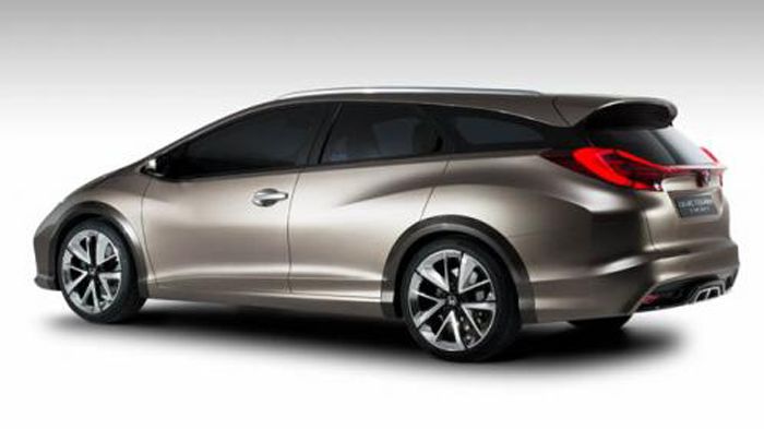 Το νέο Honda Civic Tourer Concept έχει μεγαλώσει σε μήκος, ενώ θα δανειστεί τα μηχανικά σύνολα από το hatchback.