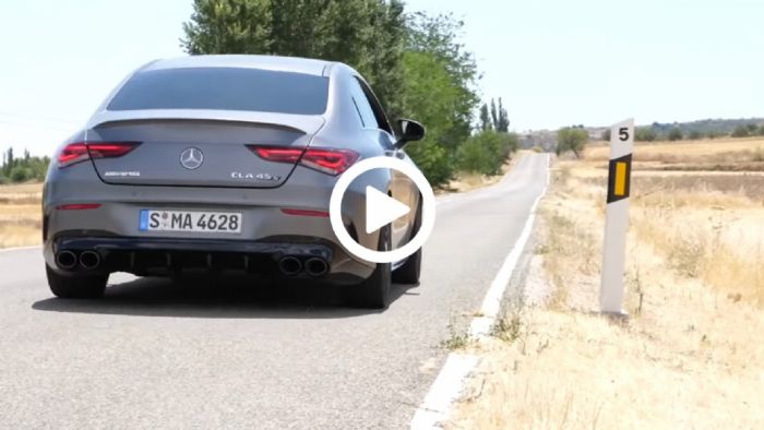 H νέα Mercedes-AMG CLA 45 S σε επιτάχυνση!