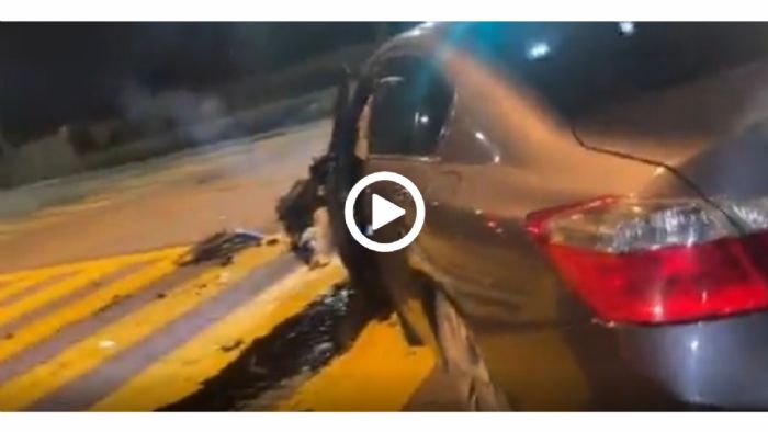 VIDEO: Κλίπαρε το τρακαρισμένο...
