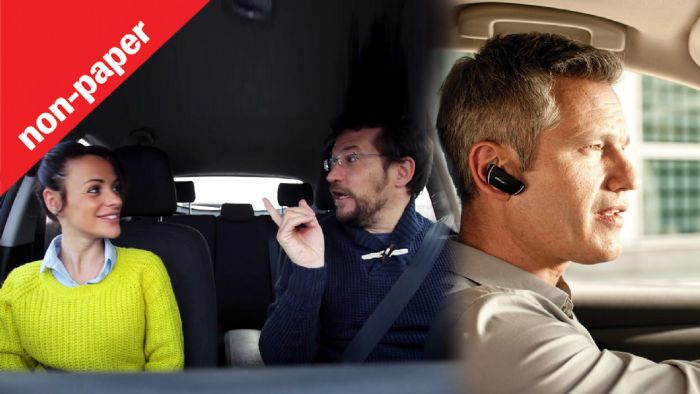 Οδήγηση και ομιλία: Με επιβάτη ή bluetooth;