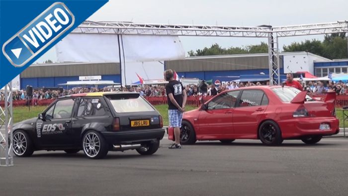 Γίνεται ένα Corsa να διασύρει έτσι Mitsubishi Evo IX; 