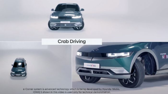 Η Hyundai έκανε το Ioniq 5 να κινείται σαν τον κάβουρα (+video)