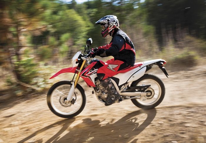 To νέο CRF 250L ξεκίνησε να διατίθεται και στην Ελλάδα και κοστίζει 4.700 ευρώ.
To νέο CRF 250L ξεκίνησε να διατίθεται και στην Ελλάδα και κοστίζει 4.700 ευρώ.