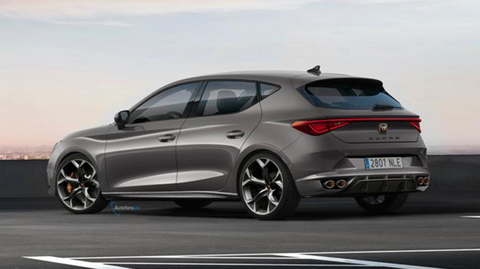 Η ψηφιακή πρόταση του CUPRA Leon hatchback. Η ψηφιακή πρόταση του CUPRA Leon hatchback.