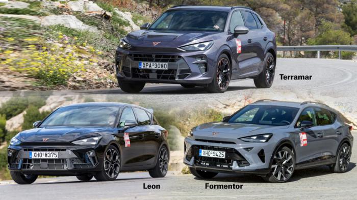 CUPRA Leon, Formentor & Terramar: Και Premium και fun to drive