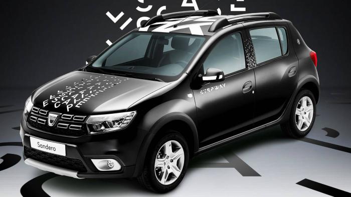 Το Sandero Stepway Escape στην παραγωγή.