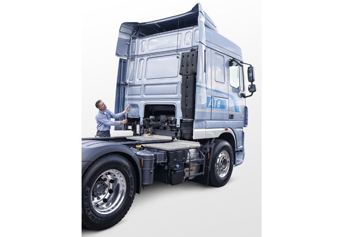 Νέα αεροτομή για τα DAF XF105 ATe