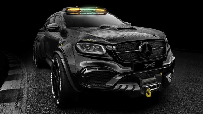 Μία νέα βελτιωμένη εξάτροχη έκδοση της Mercedes-Benz X-Class παρουσίασε η Carlex Design.