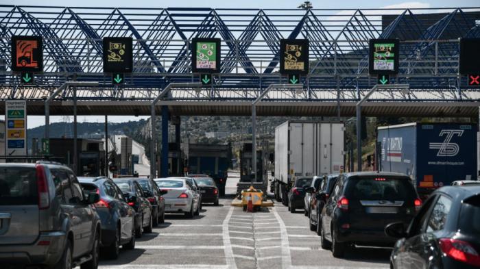 Κυκλοφοριακές ρυθμίσεις στην Αθηνών–Λαμίας λόγω εργασιών στον σταθμό διοδίων Αφιδνών