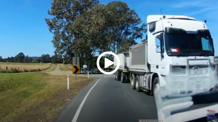Δολοφονικό drift φορτηγατζή κατευθείαν για το κελί 33!