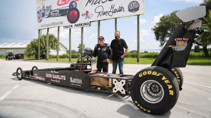 87χρονος κάνει ρεκόρ στα dragster με ηλεκτροκίνητο (+vid)