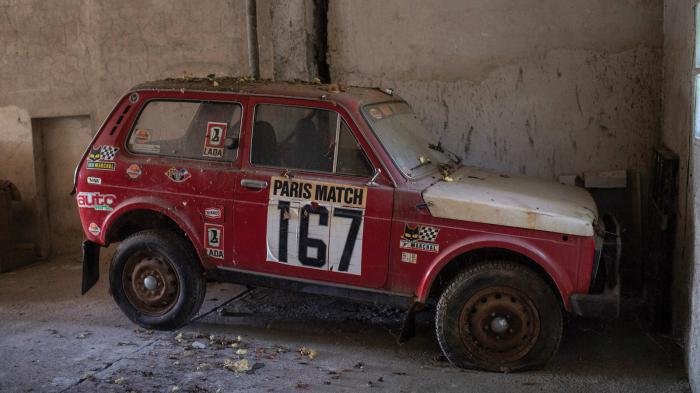 Το συγκεκριμένο Niva συμμετείχε στο Paris-Dakar ράλι του 1981.