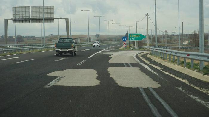 «Βομβαρδισμένη» η Εγνατία Οδός