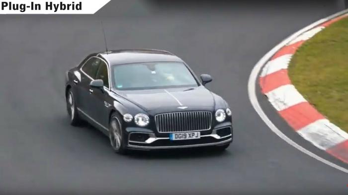 Στο Ring η ηλεκτροκίνητη Flying Spur (+vid)