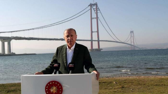 Η μακρύτερη κρεμαστή γέφυρα του κόσμου -Καμάρι του Ερντογάν Η μακρύτερη κρεμαστή γέφυρα του κόσμου -Καμάρι του Ερντογάν