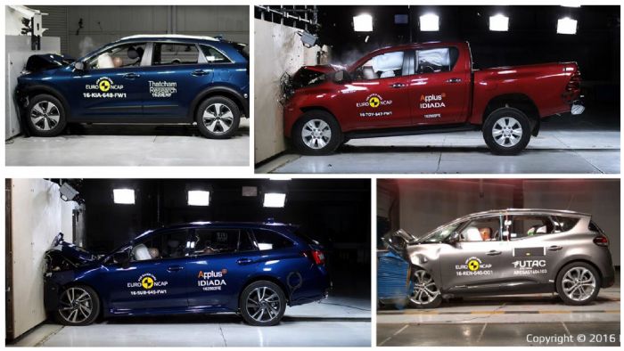 5+1 νέες δοκιμές EuroNCAP