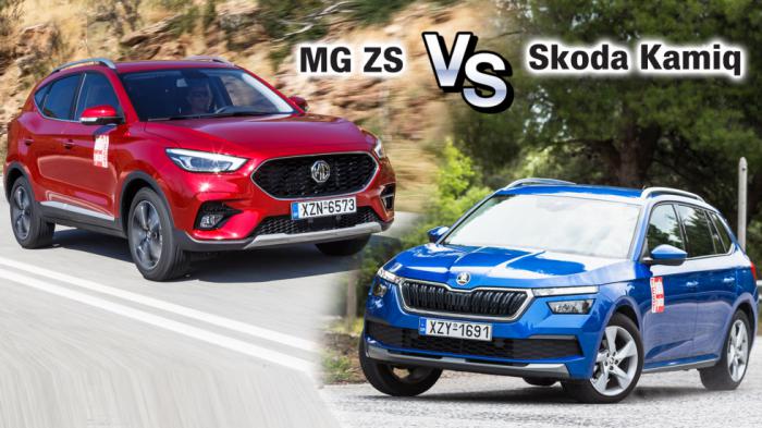   SUV  110 : MG ZS  Skoda Kamiq