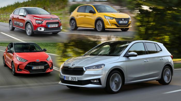 Nέα Skoda Fabia απέναντι στα Toyota Yaris, Peugeot 208 & Citroen C3