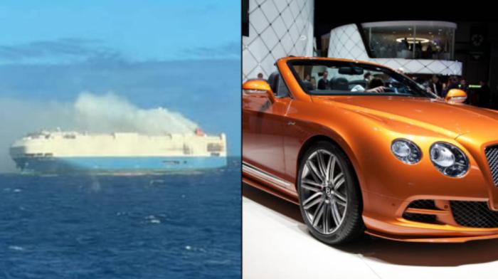 189 οχήματα έχασε η Bentley στο ναυάγιο του Felicity Ace στον Ατλαντικό.