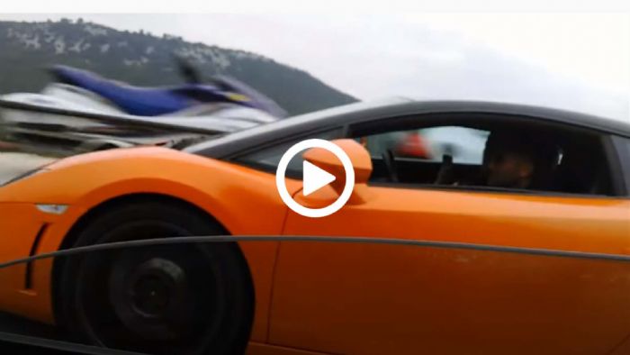 Fiat Coupe «τσαγιάζει» Lamborghini Gallardo