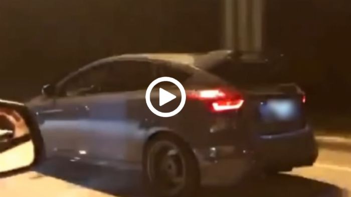 Ford Focus RS σπάει πλάκα με Mitsubishi Evo X... τρεις φορές!