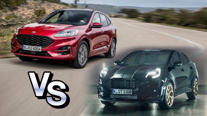 Στα ίδια λεφτά: Ford Kuga ST-Line ή Puma ST-Line X Gold