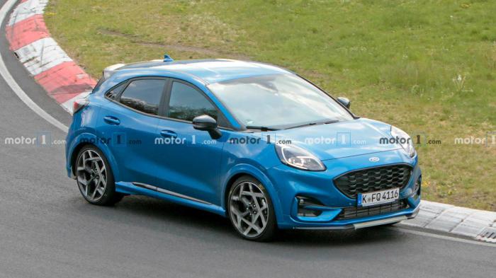 To Ford Puma ST σε δοκιμές στο Ring