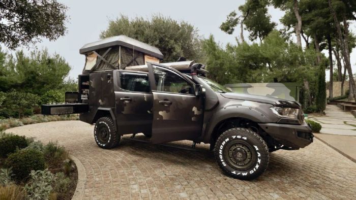 Το Ford Ranger «Wildtracker RV» τα κάνει όλα (+vid)