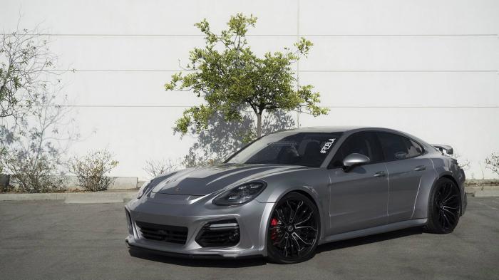 Tο πακέτο TechArt GT κάνει την Porsche Panamera ευρύτερη κατά περίπου 80 χιλ.       