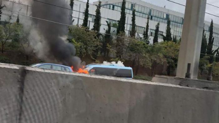 Κυκλοφοριακό κομφούζιο στην Αττική Οδό