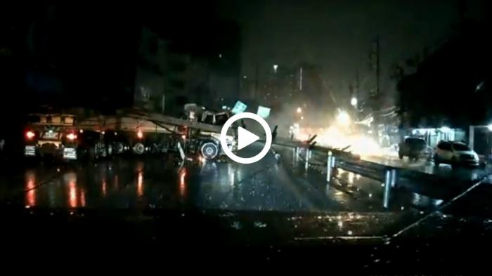 Φωτιά στην άσφαλτο κατά λάθος 