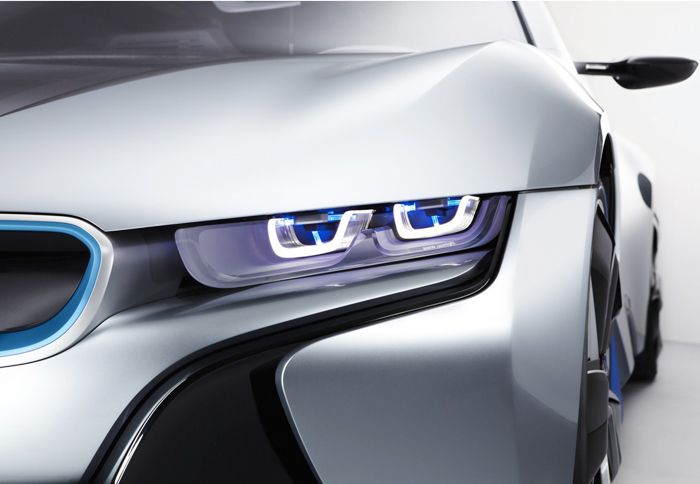 Λεπτομέρειες για τα λέιζερ φώτα της BMW