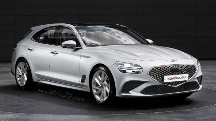 Ανεπίσημη «γεύση» του Genesis G70 Shooting Brake Ανεπίσημη «γεύση» του Genesis G70 Shooting Brake