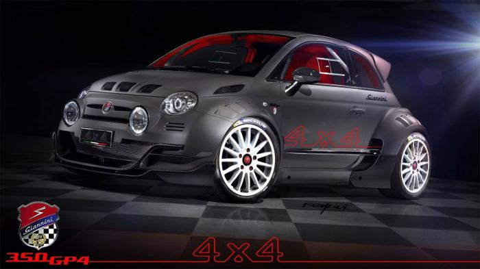 Fiat 500 με 350 ίππους Fiat 500 με 350 ίππους