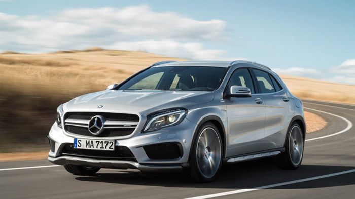 Νέα Mercedes GLA45 AMG στο Ντιτρόιτ