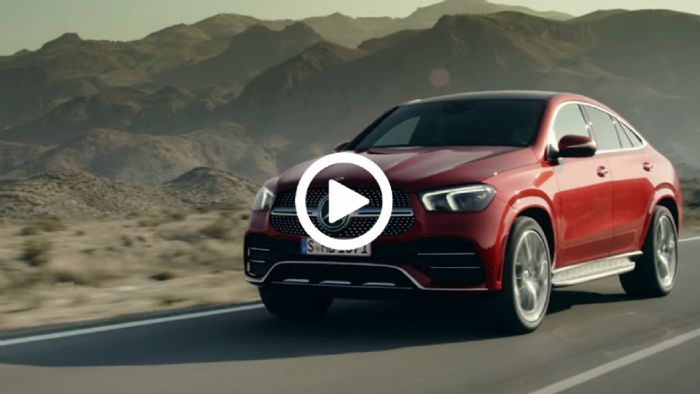 Vid: Mercedes-Benz GLE Coupe facelift