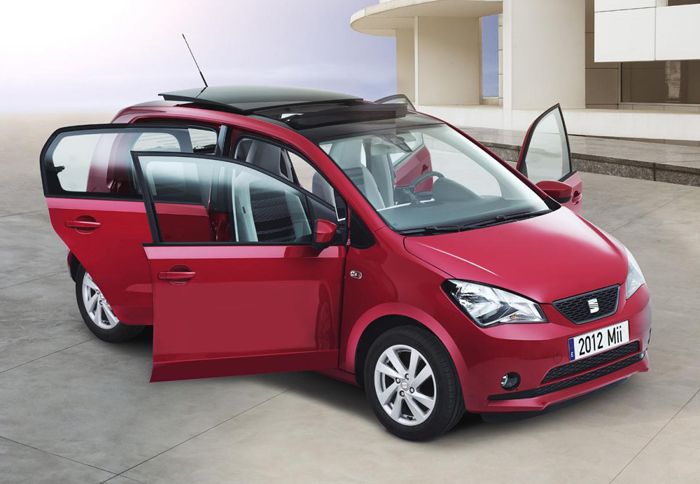 Το νέο 5θυρο Seat Mii θα λανσαριστεί το καλοκαίρι του 2012.
