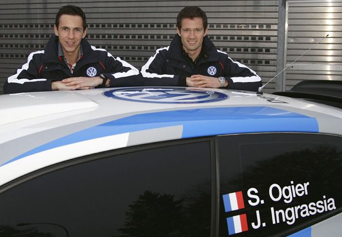 O Sebastien Ogier στη VW O Sebastien Ogier στη VW