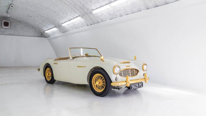 Λευκόχρυσο Austin-Healey σε δημοπρασία  