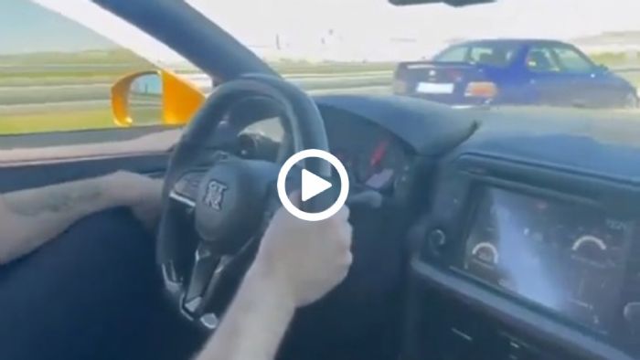 BMW E36 ρίχνει φάπα σε πρωτεϊνάκια με Nissan GT-R 