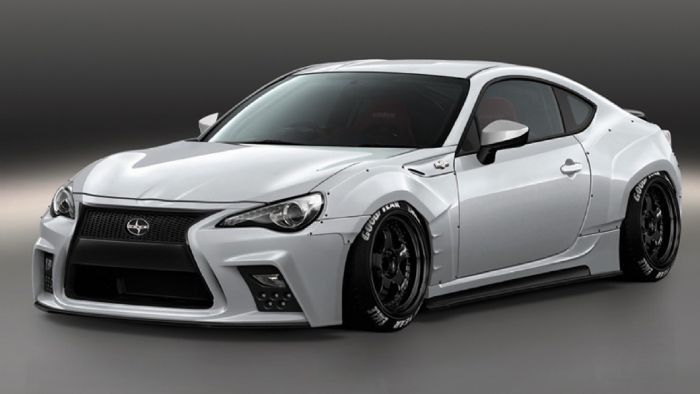 Toyota GT 86 με φάτσα από Lexus