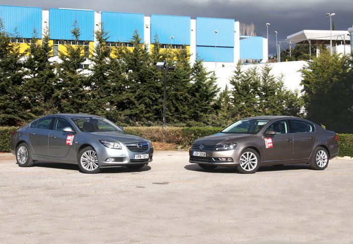 ΣΥΓΚΡΙΤΙΚΟ: Opel Insignia 1,4 T VS VW Passat 1,4 TSI