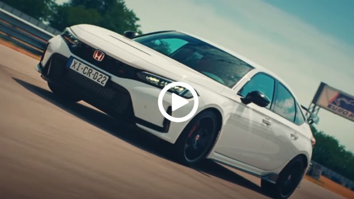 O Max Verstappen «δοκίμασε» το νέο Ηonda Civic Type R στην πίστα 