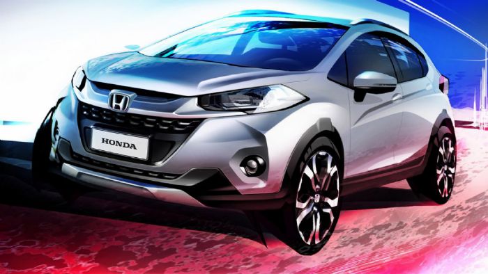 Η πρώτη επίσημη εικόνα του WR-V από την Honda είναι ένα σκίτσο, το οποίο ελπίζουμε να μην απέχει πολύ από την έκδοση παραγωγής.