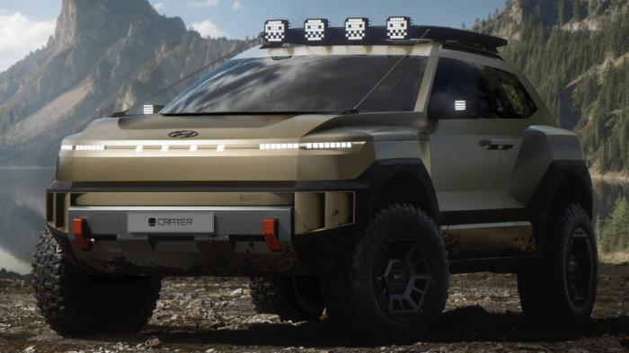 Hyundai Crater: Ντεμπούτο για το θηριώδες off-road SUV