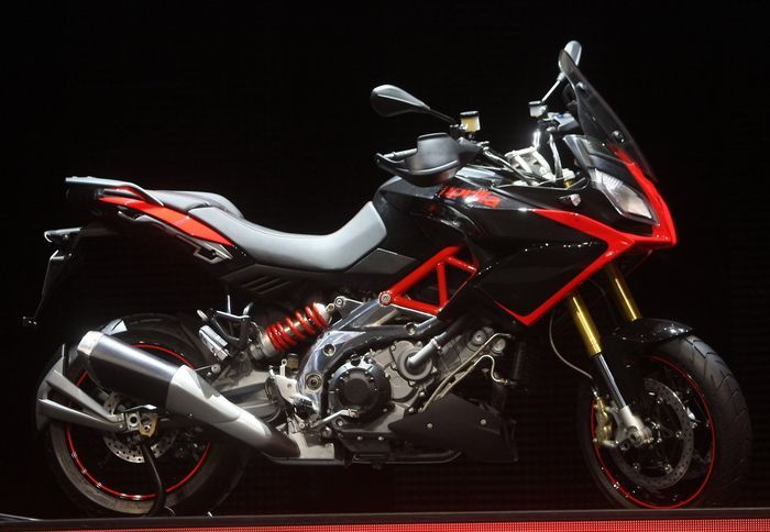 Το πανέμορφο όσο και κτηνώδες Aprilia Caponord 1200 αναμένεται να παρουσιαστεί στην Intermot.