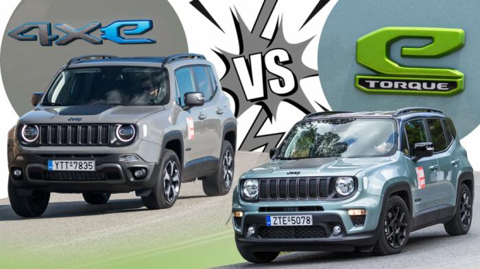 Jeep Renegade σε ήπια υβριδική έκδοση ή Plug-in; 