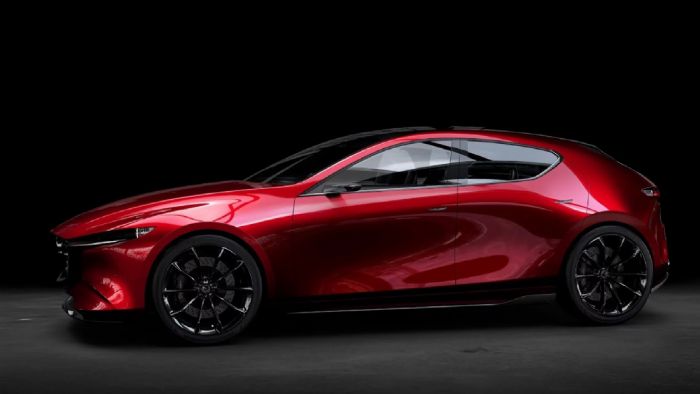 Ένα από τα πρώτα μοντέλα παραγωγής που θα υιοθετήσει τη νέα σχεδιαστική ταυτότητα της μάρκας θα είναι το Mazda3.