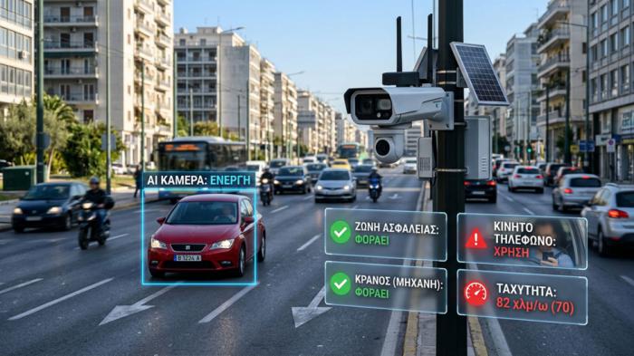Οι κάμερες δεν βλέπουν μόνο κόκκινο: 5 «ακριβές» παραβάσεις που καταγράφουν